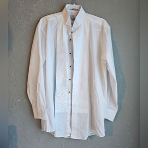 Neil Allyn Tuxedo White Shirt M 32/33